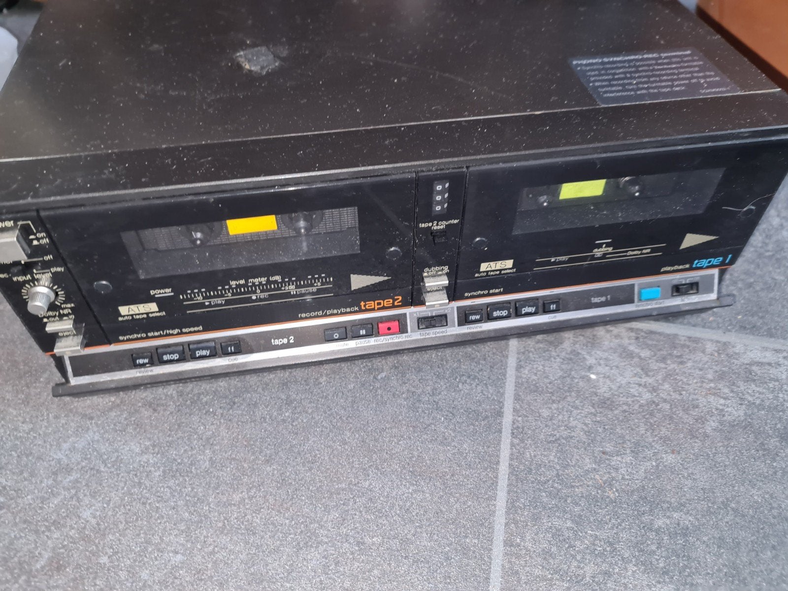 Technics RS-X50W Stereo Dubbel Cassettedeck, Ophalen of Verzenden, Dubbel, Overige merken