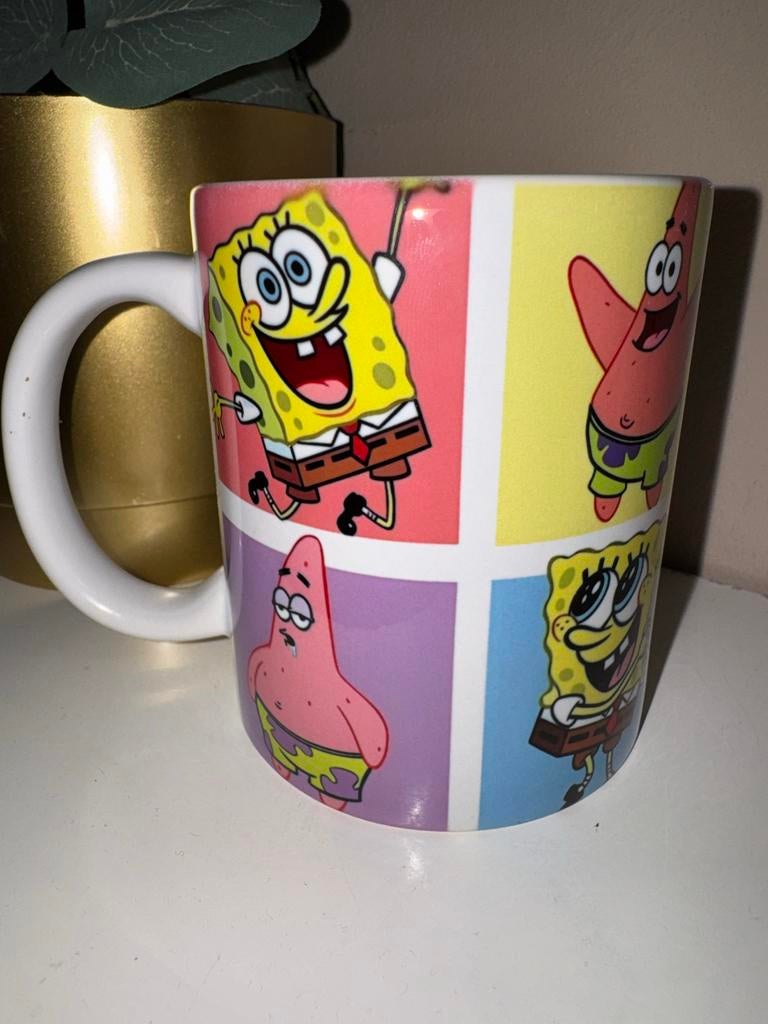 Nieuwe SpongeBob Mok - Leuk cadeau!, Overige typen, Nieuw, Ophalen of Verzenden, Steen/keramiek