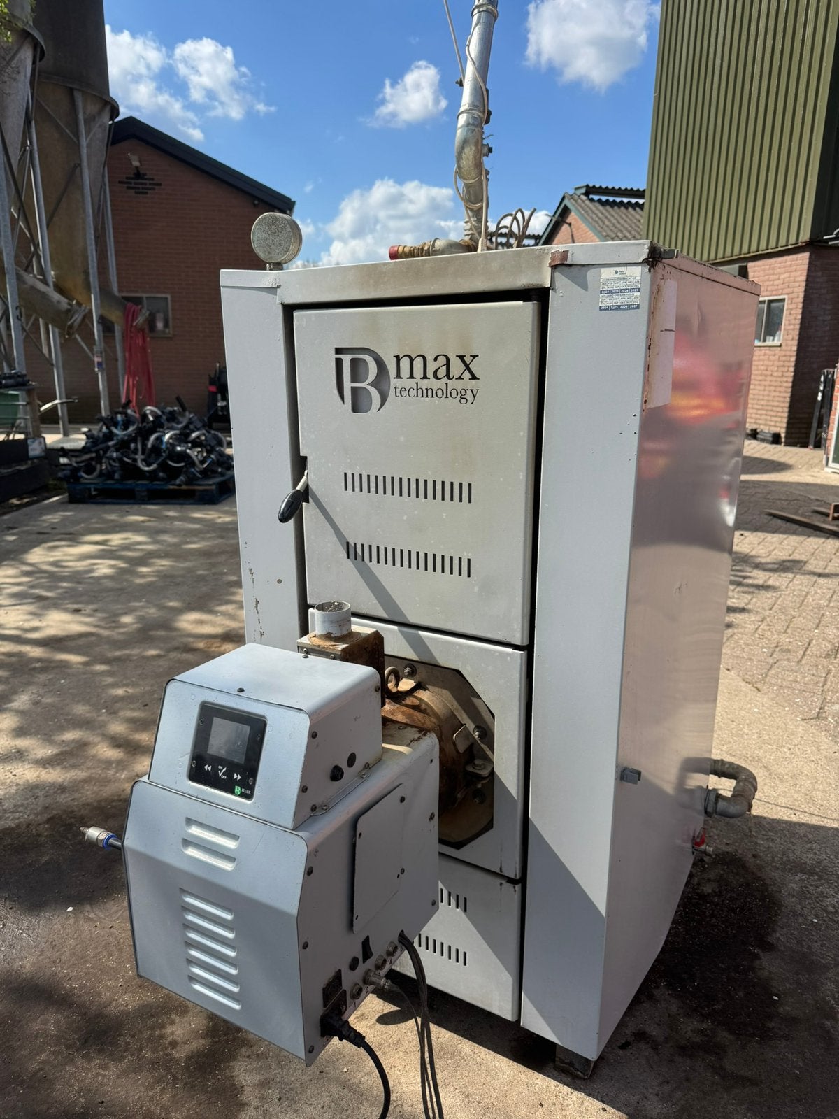 B-Max Pelletbrander  | Duurzame Kachel & Biomassa Verwarming, Huis en Inrichting, Ophalen of Verzenden, Gebruikt, Hout, Houtkachel