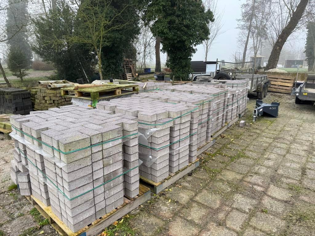 MBI Straatstenen GeoColor MP Heidemangaan 70m2, Tuin en Terras, Ophalen, Klinkers, Nieuw, 10 m² of meer
