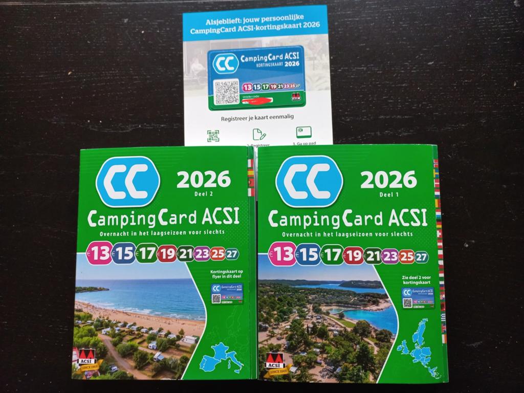 Acsi kaart en boeken 2026 NIEUW, Ophalen of Verzenden, Nieuw