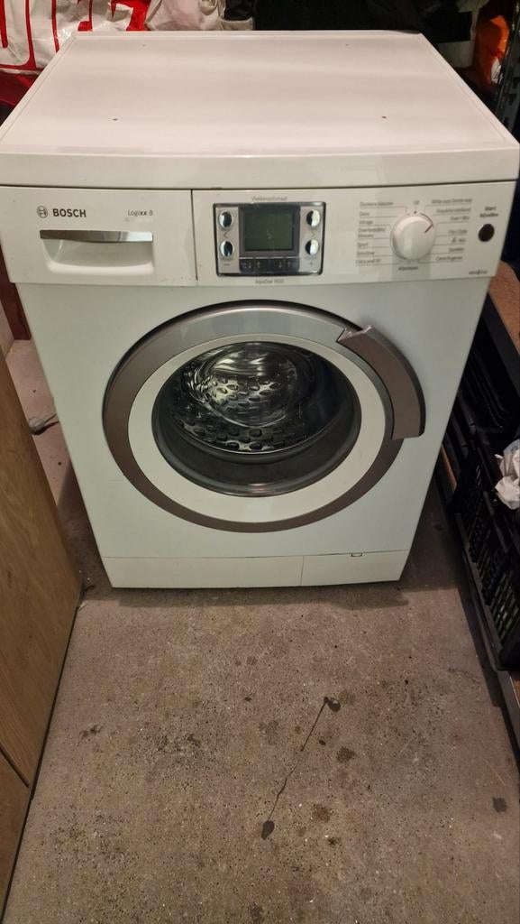 Bosch Logixx 8 VarioPerfect wasmachine, Ophalen