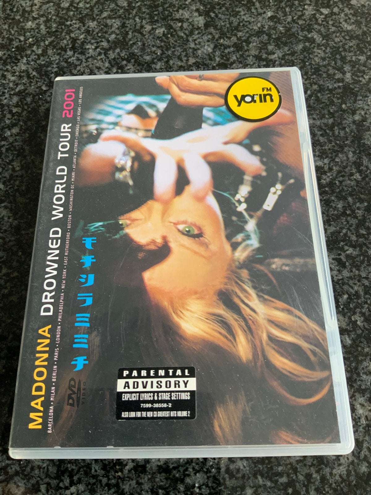 Madonna Drowned World Tour 2001 DVD, Engels, Ophalen of Verzenden, Concert, Vanaf 12 jaar