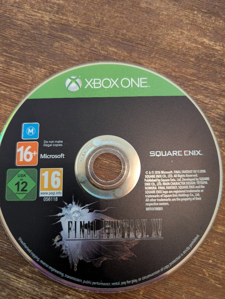 Final Fantasy XV – Xbox One (alleen disc), Gebruikt, 1 speler, Ophalen of Verzenden, Role Playing Game (Rpg)