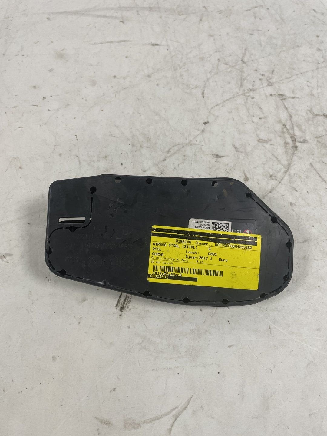 Airbag stoel (zitplaats) van een Opel Corsa, Auto-onderdelen, Gebruikt, -, -, Opel