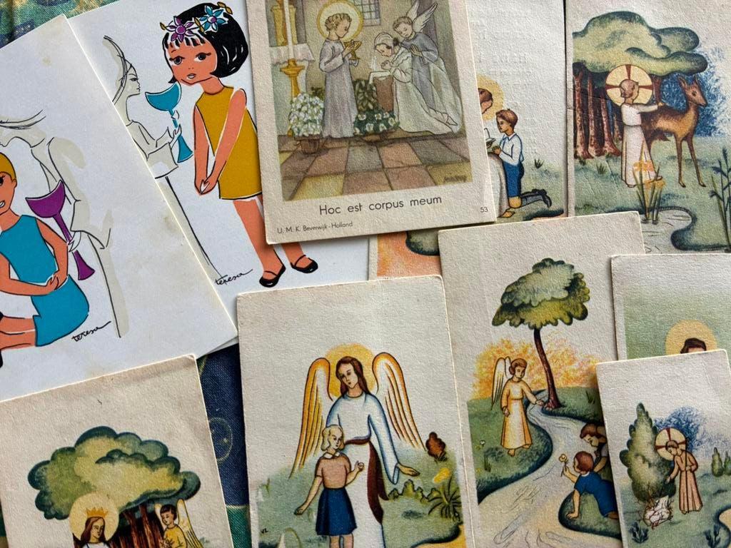 Gevraagd devotie / heiligen Prentjes en Bidprentjes, Ophalen of Verzenden, Gebruikt, Kaart of Prent, Christendom | Katholiek