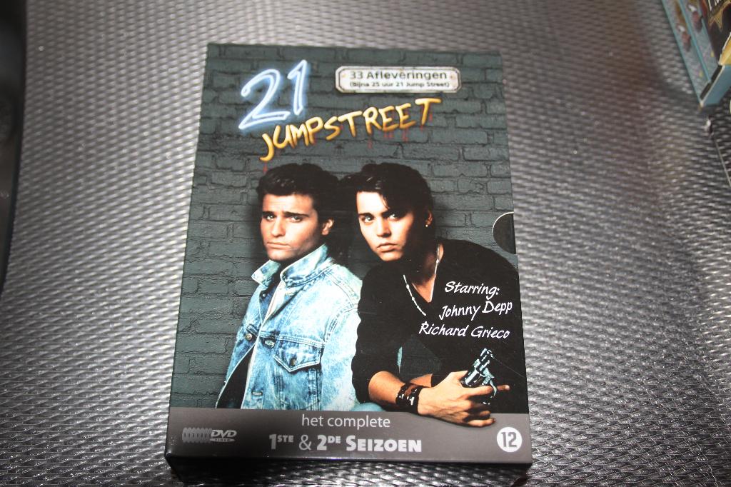 21 jumpstreet het complete 1ste &2de seizoen, Cd's en Dvd's, Vanaf 12 jaar, Ophalen of Verzenden, Gebruikt