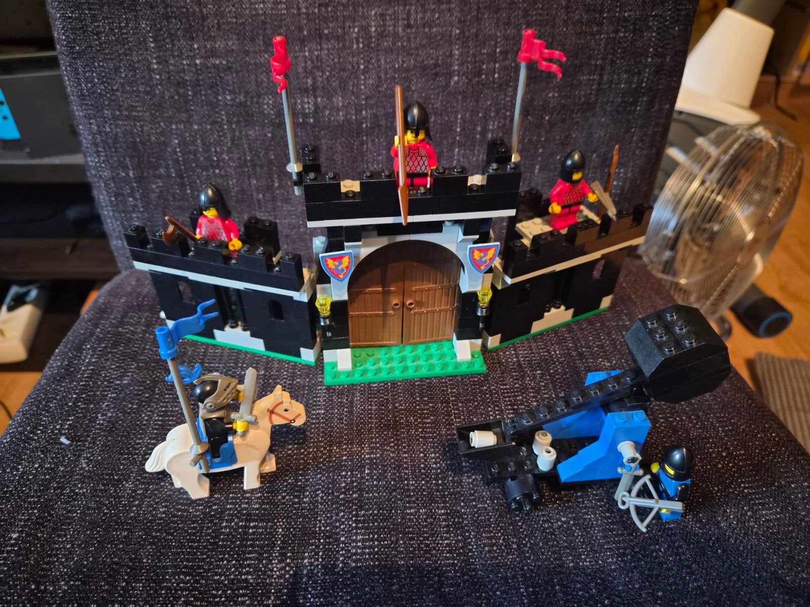 LEGO Castle 6059 Knight's Stronghold 1990 Compleet, Kinderen en Baby's, Speelgoed | Duplo en Lego, Gebruikt, Lego, Compleet, Ophalen of Verzenden