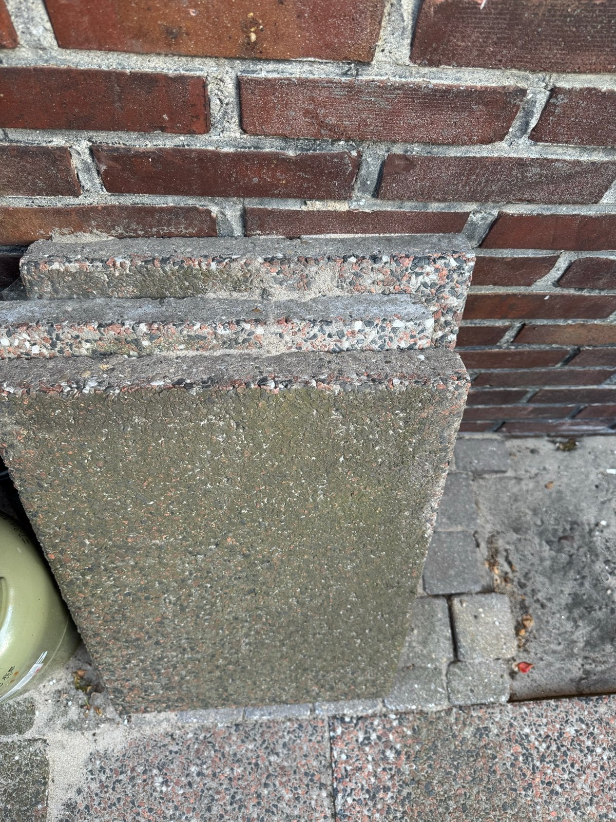 Gratis grindtegels 60*40 af te halen, Ophalen, Gebruikt, 10 m² of meer, Beton