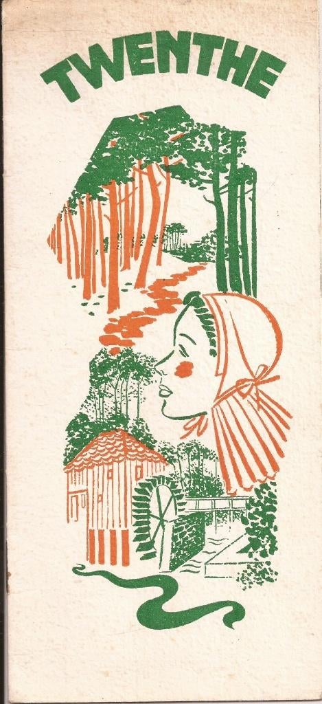 Twenthe Toeristenfolder/boekje 50er jaren Uitgave B.V.T., Ophalen of Verzenden, 20e eeuw of later, Gelezen