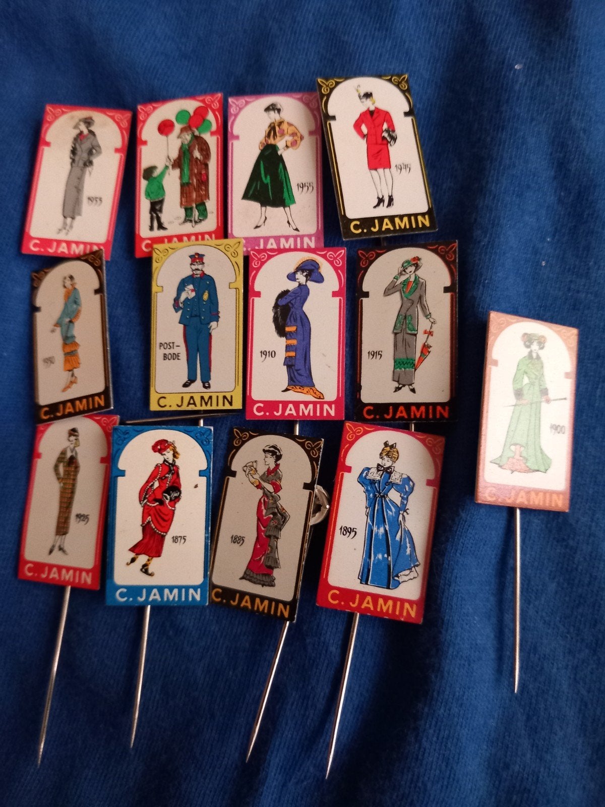 13 speldjes C.Jamin, Ophalen of Verzenden, Zo goed als nieuw, Overige onderwerpen