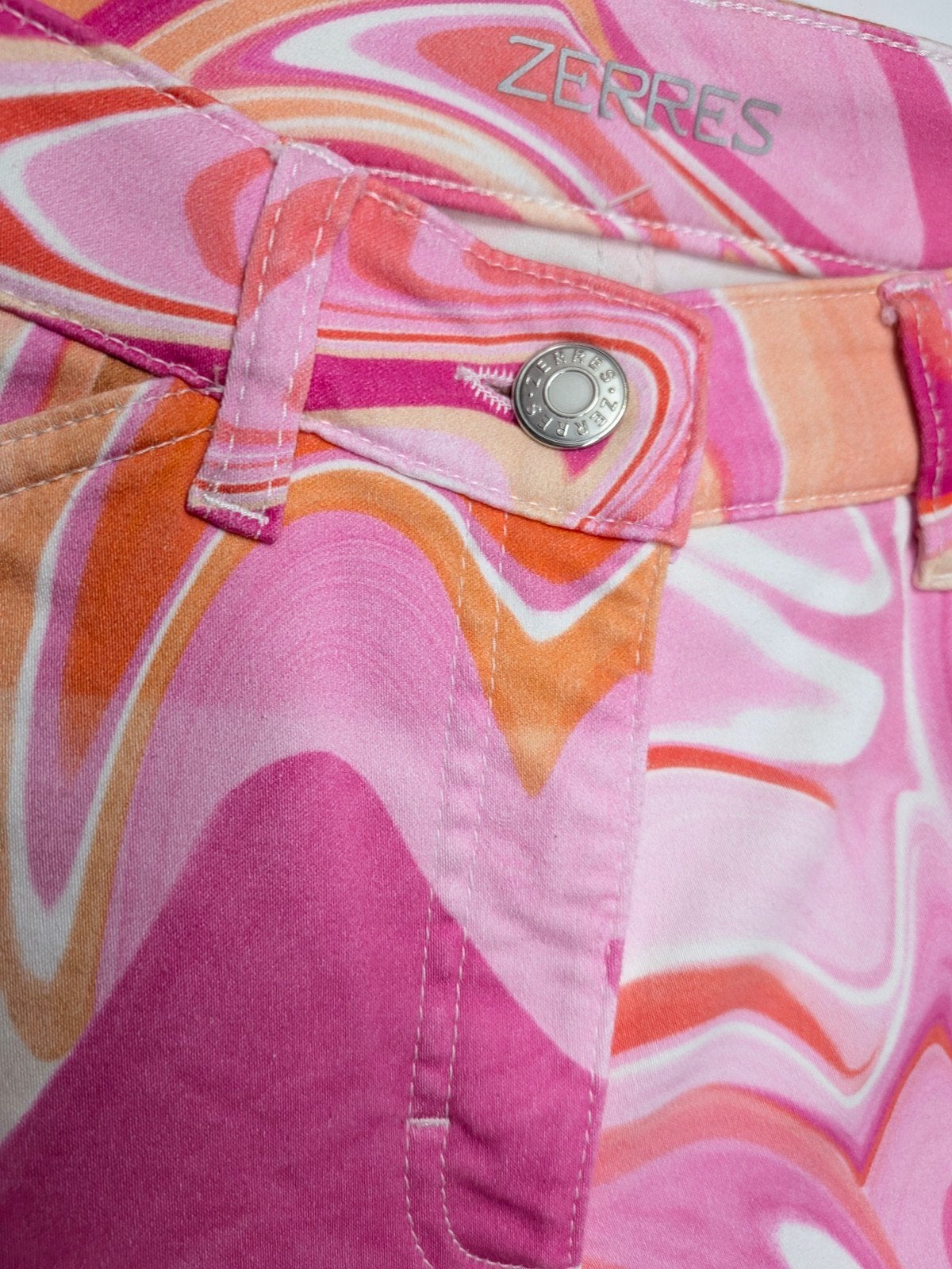 Zerres broek flared maat 36 gekleurd (3366*), Zerres, Meerkleurig, Zerres, Ophalen of Verzenden