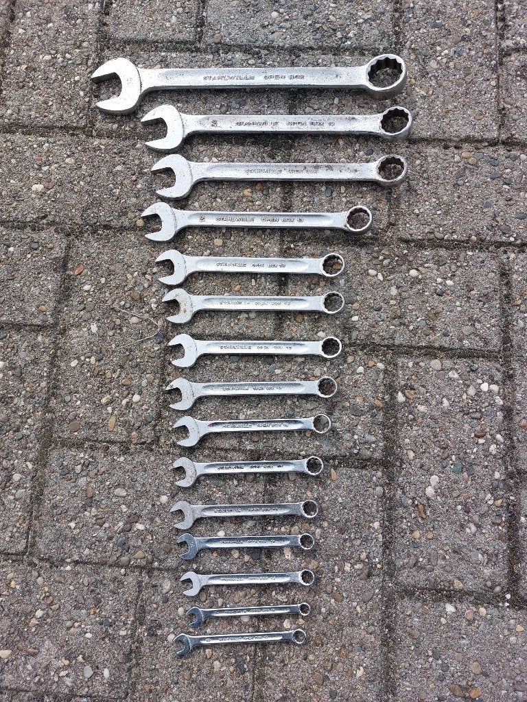 stahlwille steekringsleutels set, Doe-het-zelf en Verbouw, Ophalen, Gebruikt