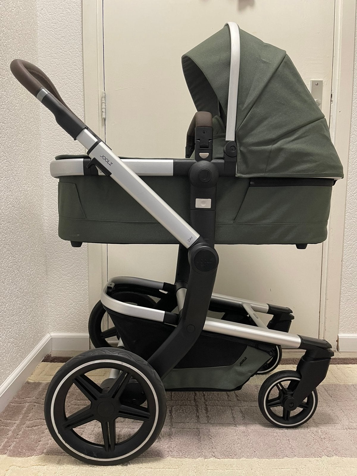 Joolz Day 5 in 1 Forest Green inclusief Maxi-cosi!, Kinderen en Baby's, Kinderwagens en Combinaties, Ophalen, Zo goed als nieuw