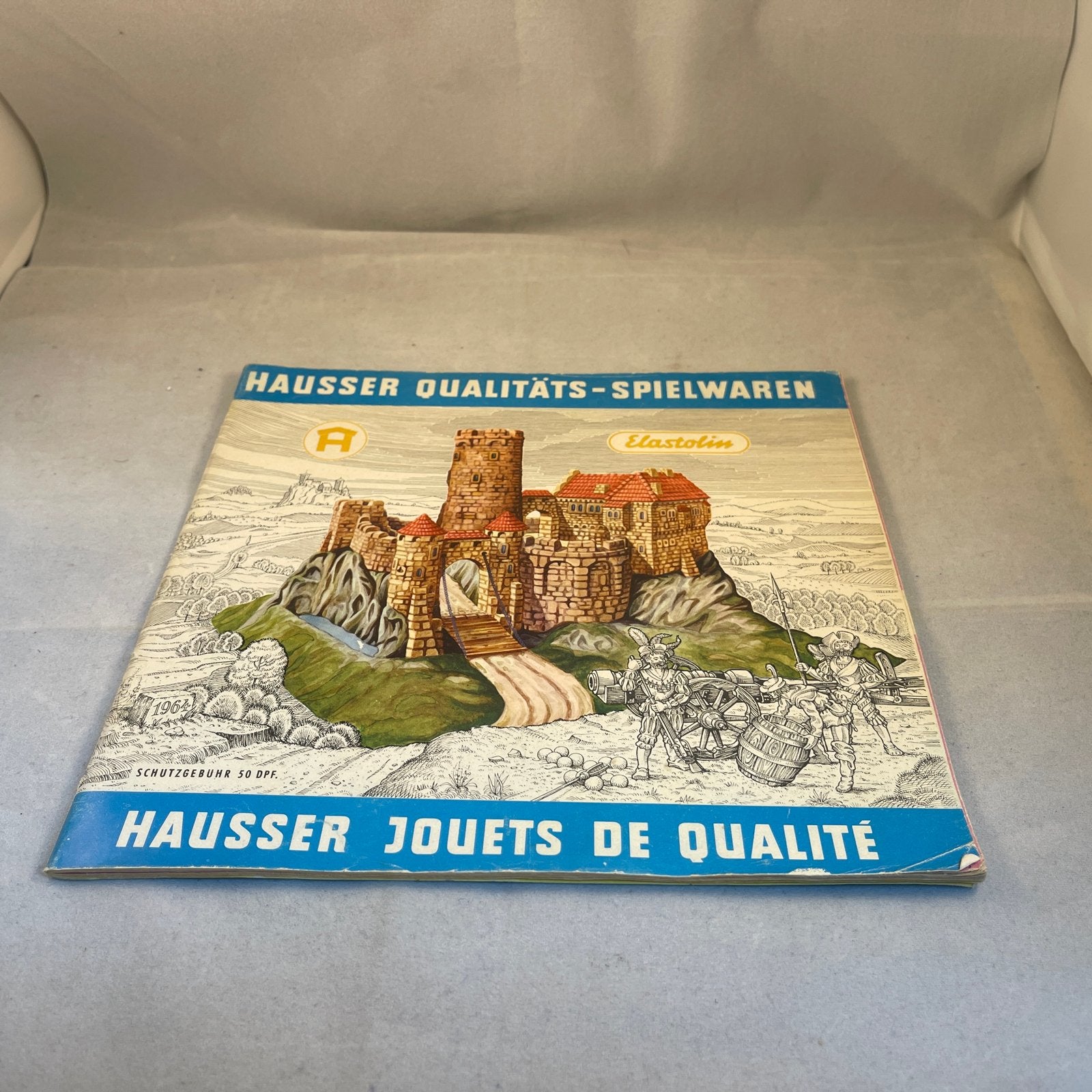 Originele Hausser Elastolin Speelgoedcatalogus 1964, Verzenden, Gelezen, Catalogus