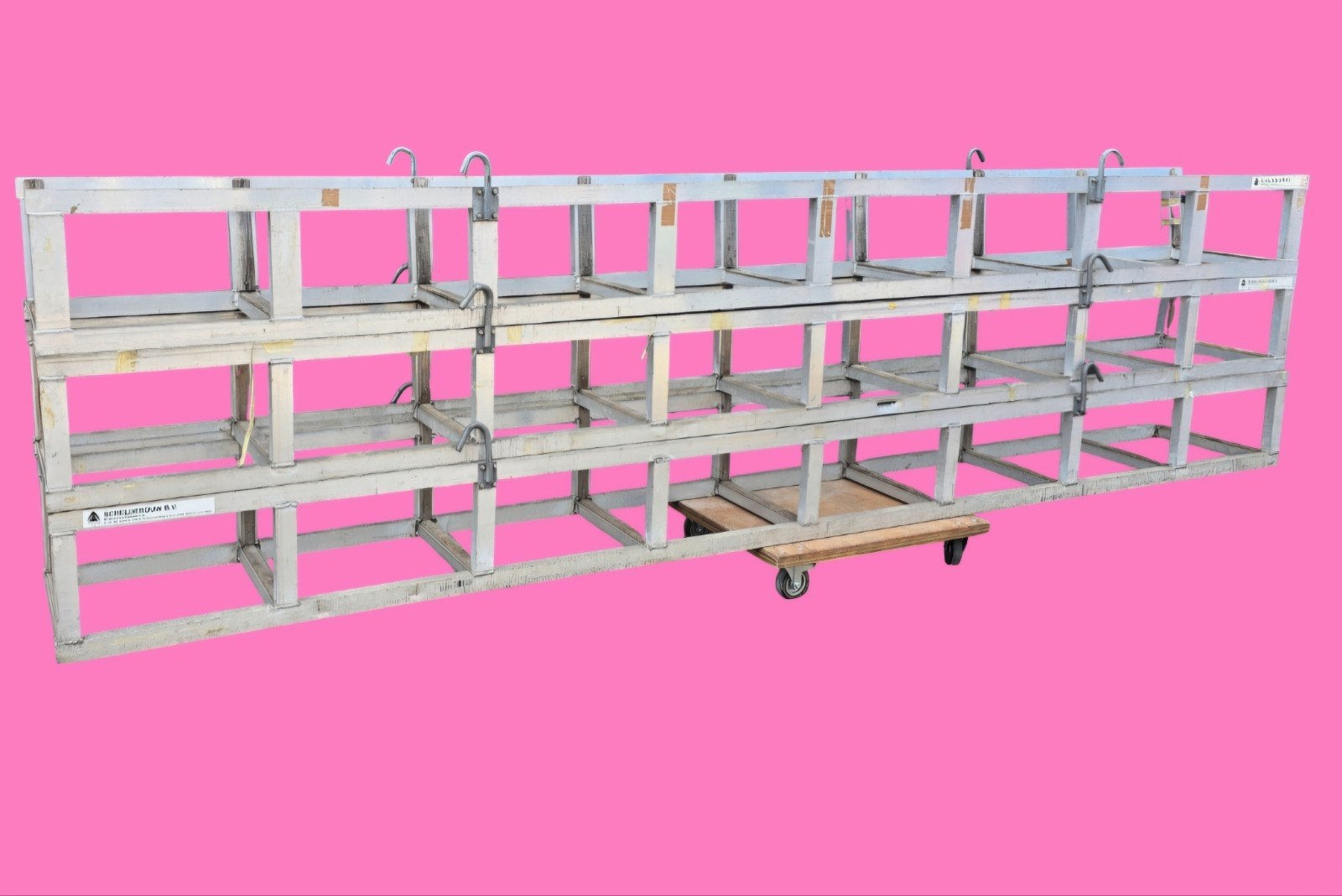 Stapelbare kratten rekken containers bokken stapelbokken, Doe-het-zelf en Verbouw, Ophalen, Gebruikt, Overige typen, 35 tot 50 cm