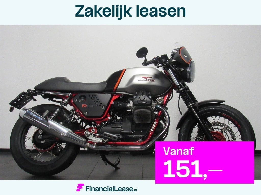 Moto Guzzi V7 II RACER, Motoren, 744 cc, Bedrijf, ABS, 12 t/m 35 kW