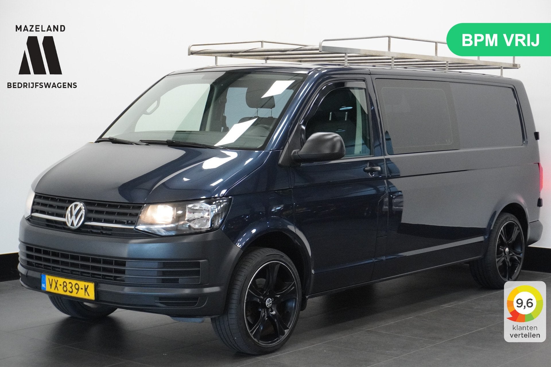 Volkswagen Transporter 2.0 TDI L2 Dubbele Cabine | Airco | C, Voorwielaandrijving, Euro 5, Gebruikt, 4 cilinders