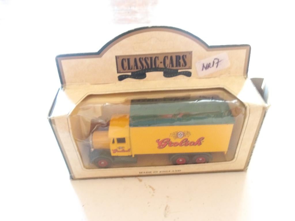 Grolsch vrachtwagen (nr.17)  Classic-Cars, Verzamelen, Biermerken, Ophalen of Verzenden, Nieuw, Overige typen, Grolsch