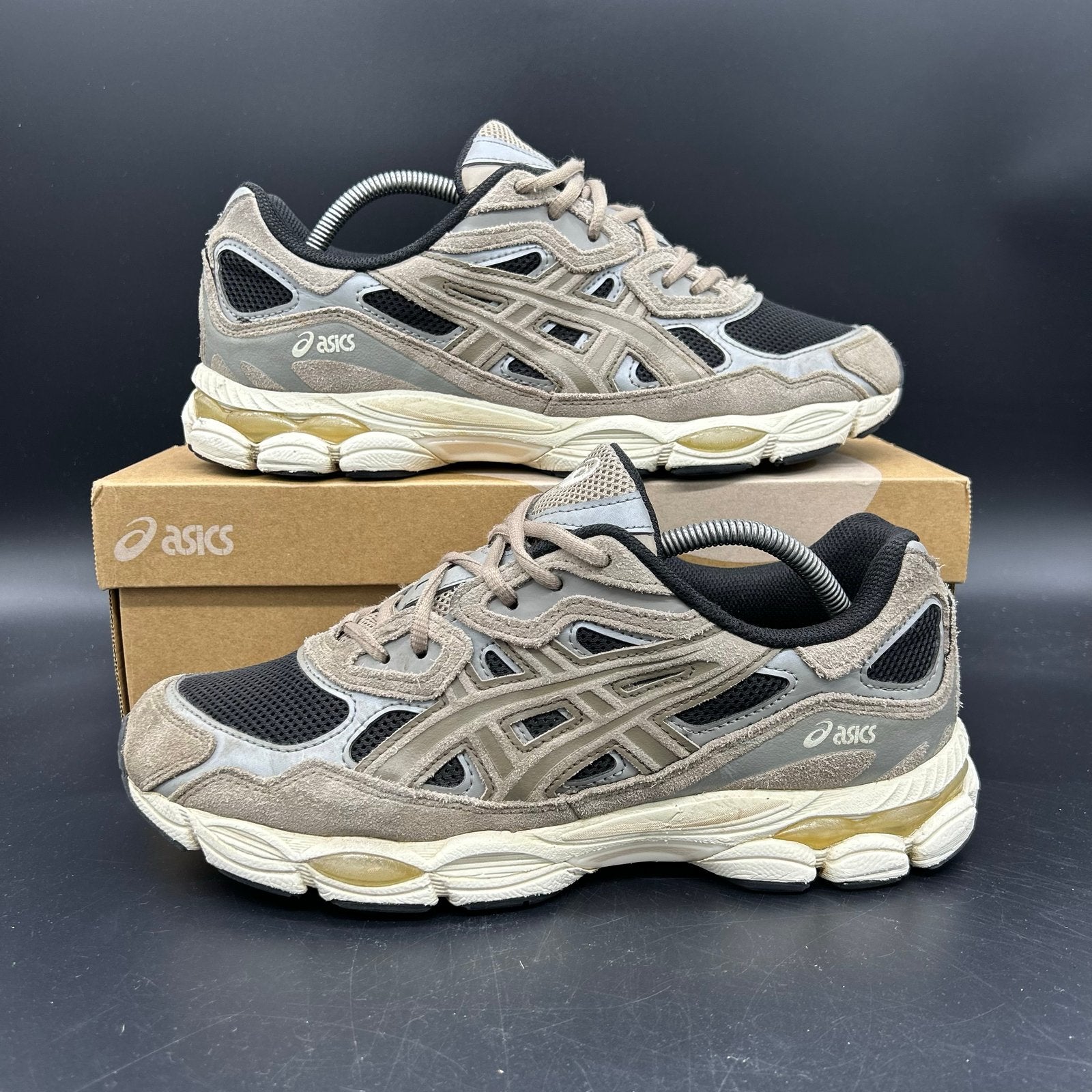 Asics Gel-NYC Sneakers Maat 43,5 - Dolphin Grey/Oyster Grey, Kleding | Heren, Schoenen, Overige kleuren, Ophalen of Verzenden