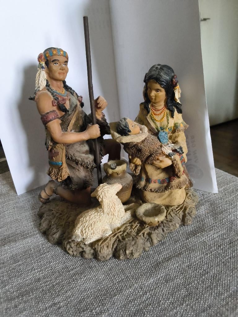 Indianenbeeldje, Ophalen, Zo goed als nieuw, Mens