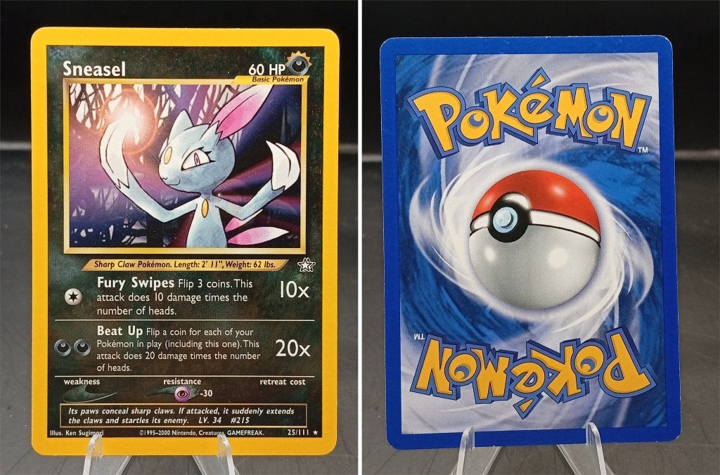 Sneasel Neo Genesis (NG 25) - Excellent, Ophalen of Verzenden, Zo goed als nieuw, Losse kaart