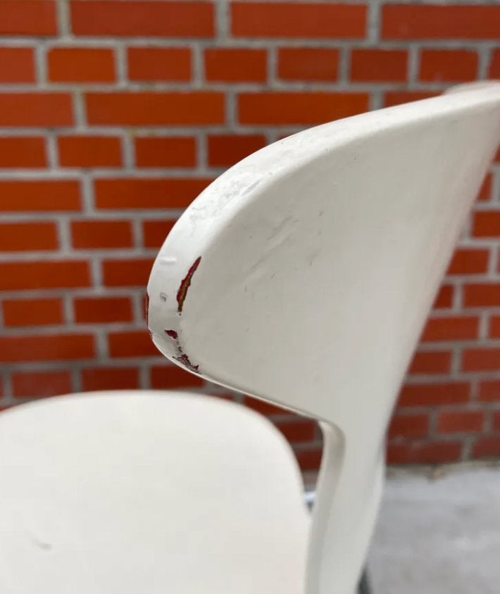 Vintage Mug stoel van Arne Jacobsen Fritz Hansen, jaren 70, Arne Jacobsen, Gebruikt, Bruin, Arne Jacobsen