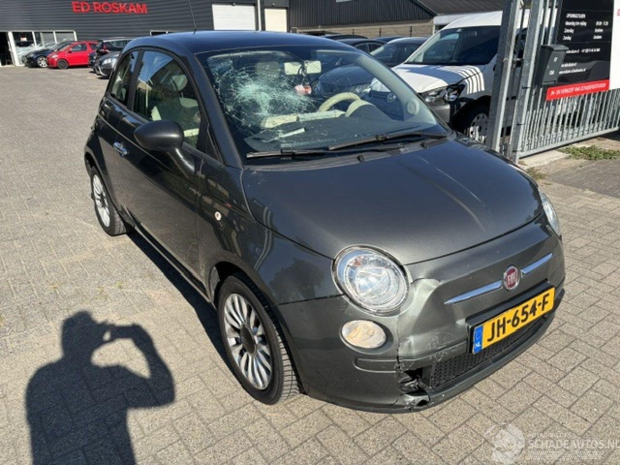 Fiat 500 1.2 Lounge Pano airco (bj 2013), Auto diversen, Schadeauto's, Webaccessibility@stellantis.com, Overige carrosserieën