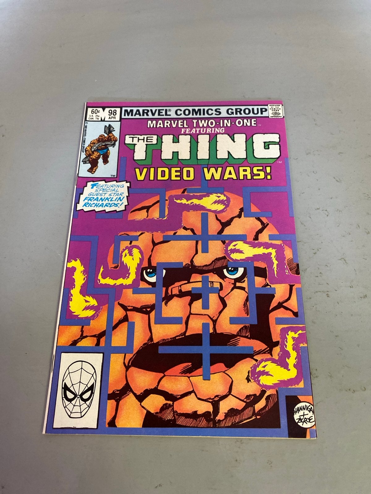 Marvel Two-In-One #98 - The Thing: Video Wars!, Boeken, Strips | Comics, Eén comic, Ophalen of Verzenden, Zo goed als nieuw, Amerika