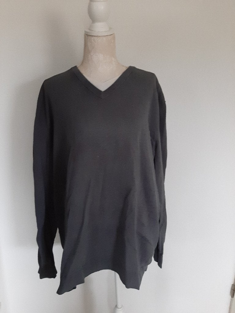 Herentrui s.Oliver 4XL, Kleding | Heren, Grote Maten, Ophalen, Gedragen, Grijs, Trui of Vest