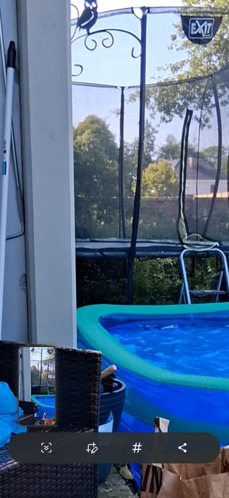 Trampoline, Ophalen, Gebruikt