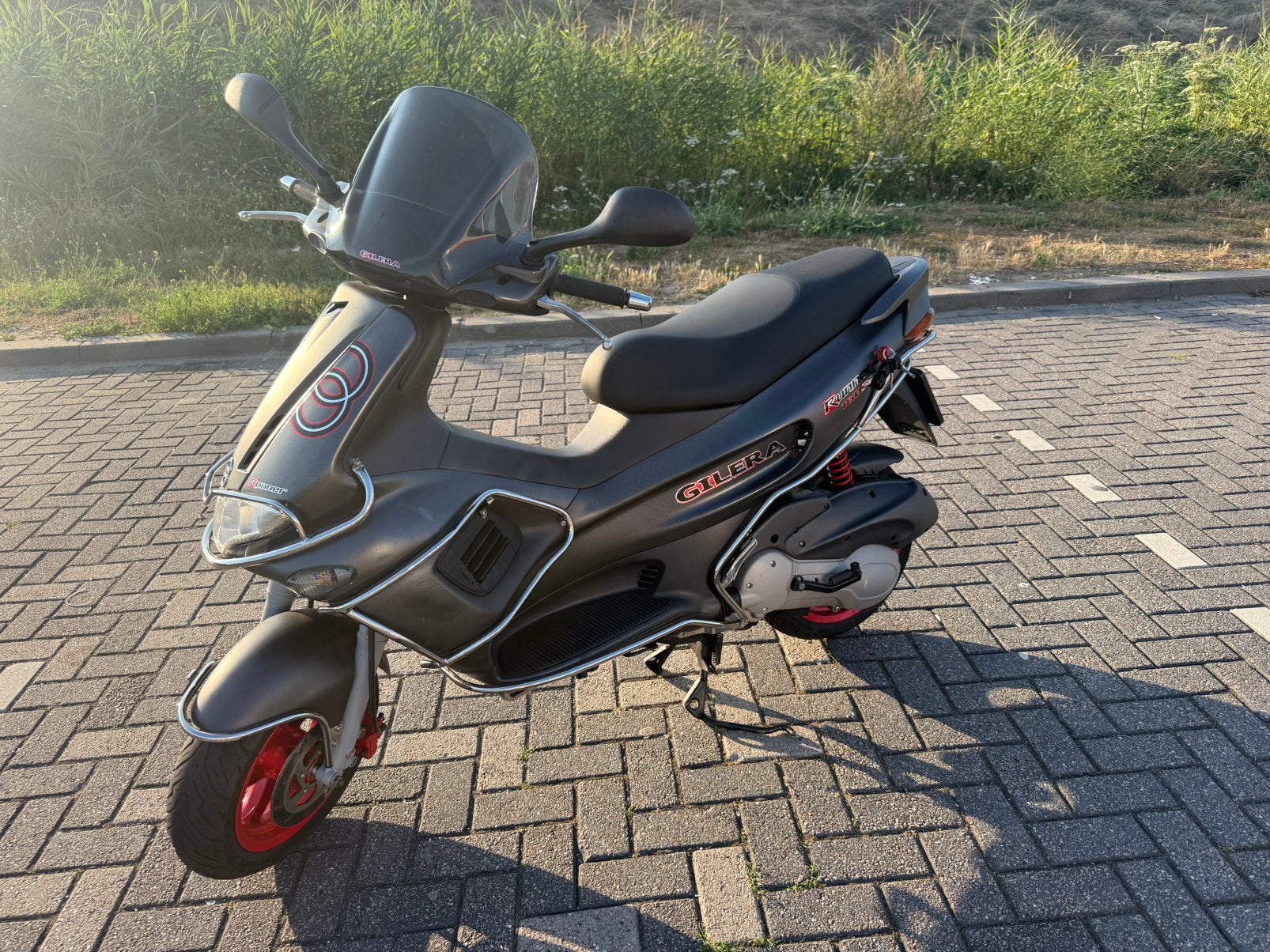 Gilera runner 50cc 180cc beugels, Ophalen of Verzenden, Zo goed als nieuw, Overige typen