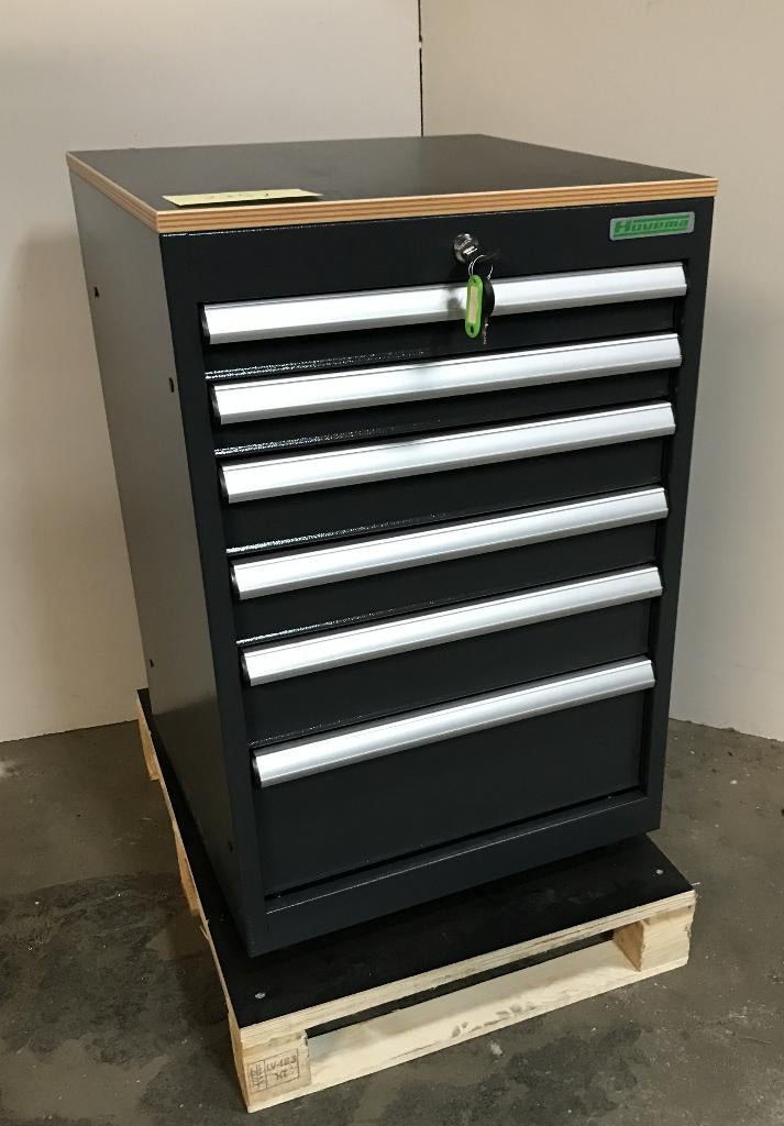 Ladekast, 6 laden, 56x57x85 cm, gereedschap, 5 laden of meer, Nieuw, 50 tot 100 cm, Minder dan 100 cm
