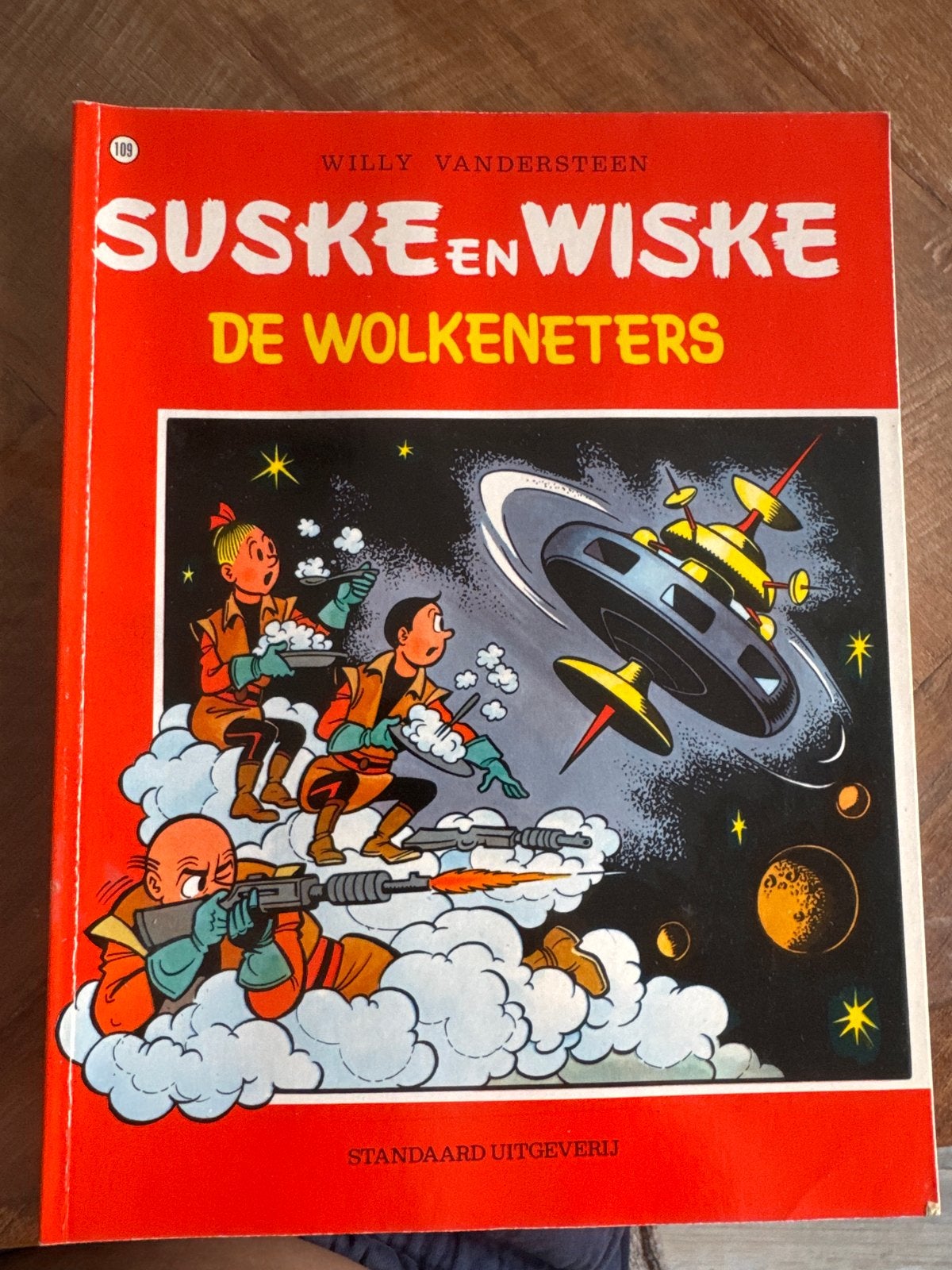 Suske en Wiske - De Wolkeneters (nummer 109), Eén stripboek, Ophalen of Verzenden, Zo goed als nieuw