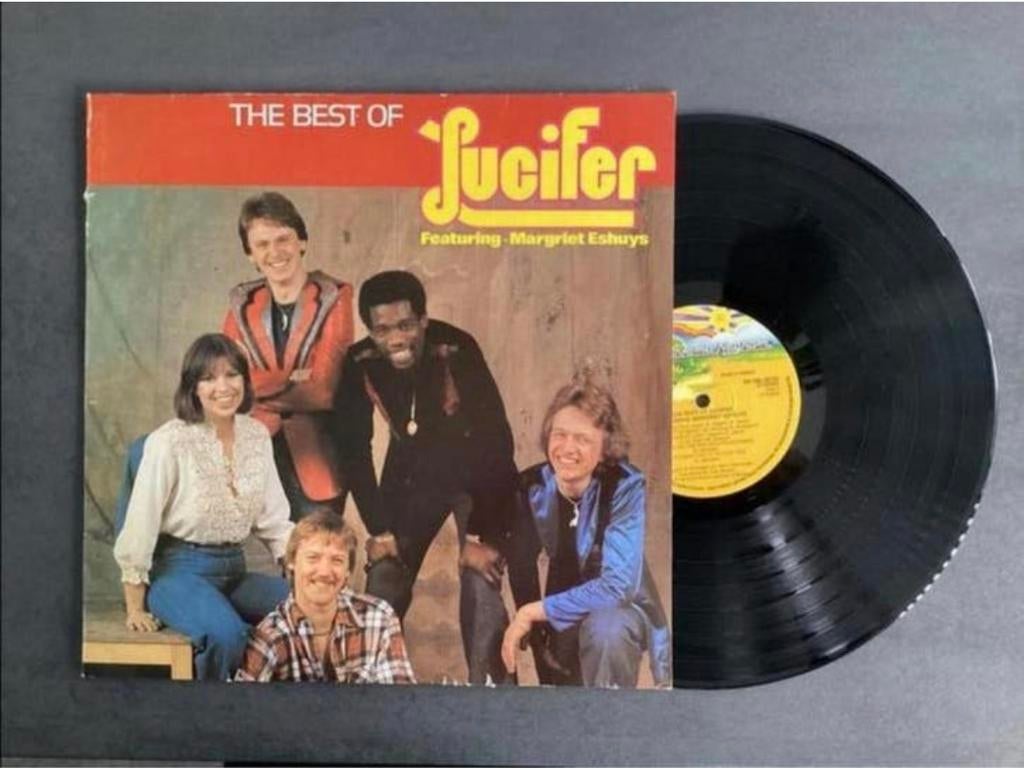 Lucifer - The Best Of Lucifer LP, Cd's en Dvd's, Vinyl | Pop, 12 inch, Ophalen of Verzenden