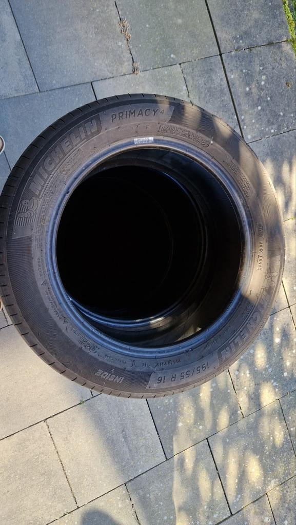 Michelin Primacy 4/E Zomerbanden 195/55 R16, Auto-onderdelen, Banden en Velgen, Ophalen, Gebruikt, 16 inch, Band(en)