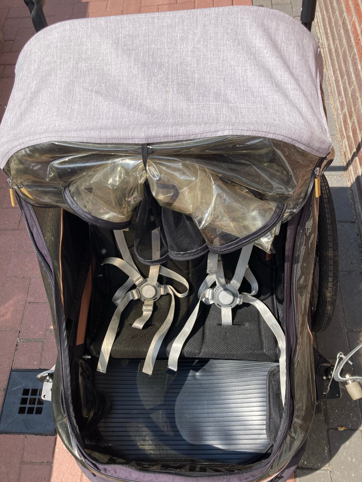 Bobike fietskar - Goede staat, veilig en stevig, Fietsen en Brommers, Fietsaccessoires | Aanhangers en Karren, Ophalen, Gebruikt