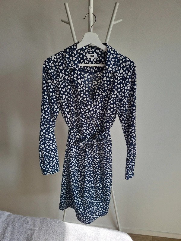 Donkerblauwe jurk WE, Blauw, Maat 42/44 (L), Ophalen of Verzenden, Zo goed als nieuw