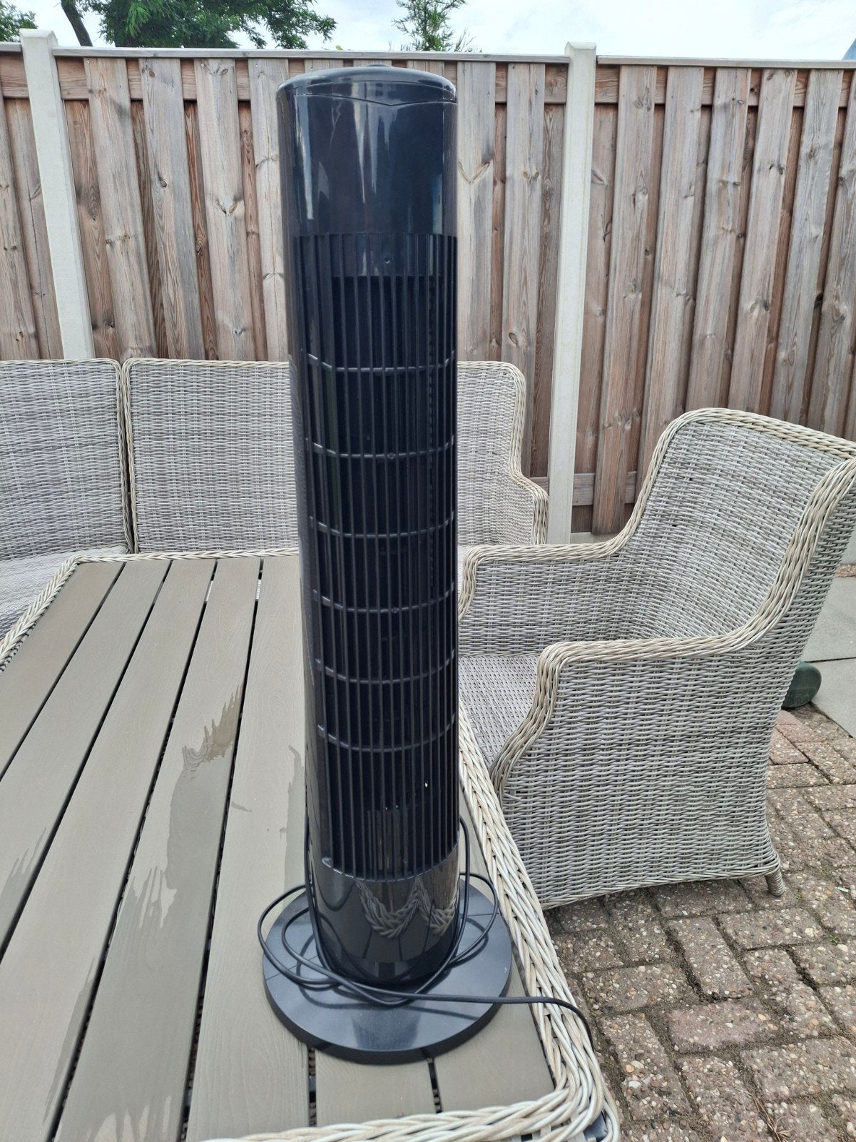 Staande ventilator met verschillende standen, Witgoed en Apparatuur, Ventilatoren, Ophalen, Zo goed als nieuw, Torenventilator