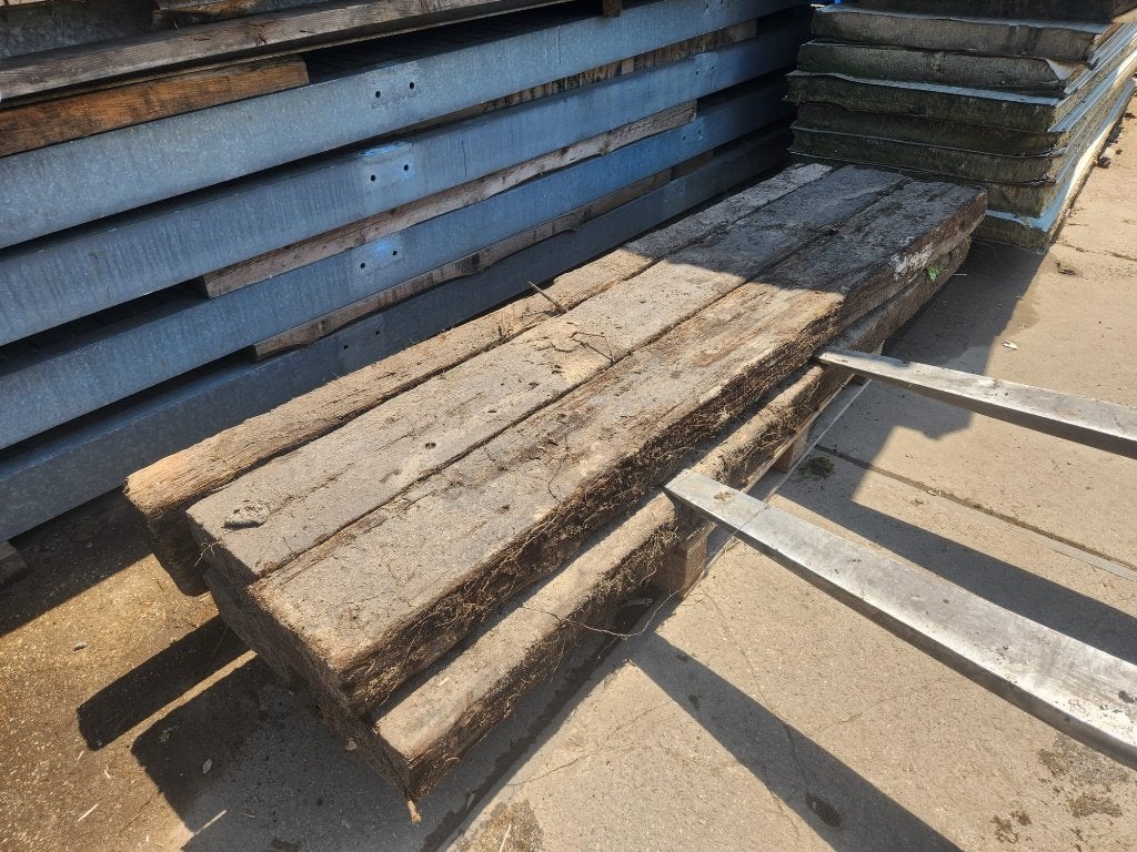 26160 - Houten bielzen, Ophalen, Gebruikt, 25 cm of meer, Biels