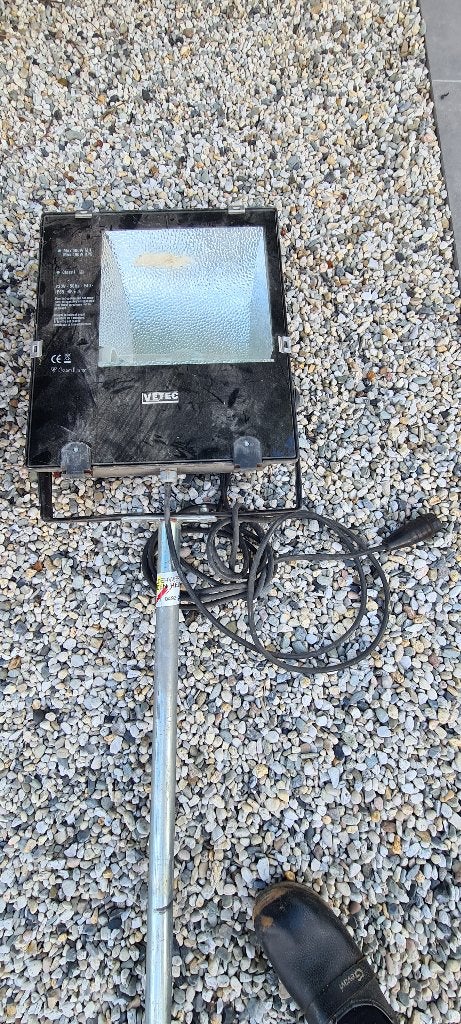 VETEC Bouwlamp met statief - Gebruikt, Ophalen, Gebruikt, Met statief, Lamp met armatuur