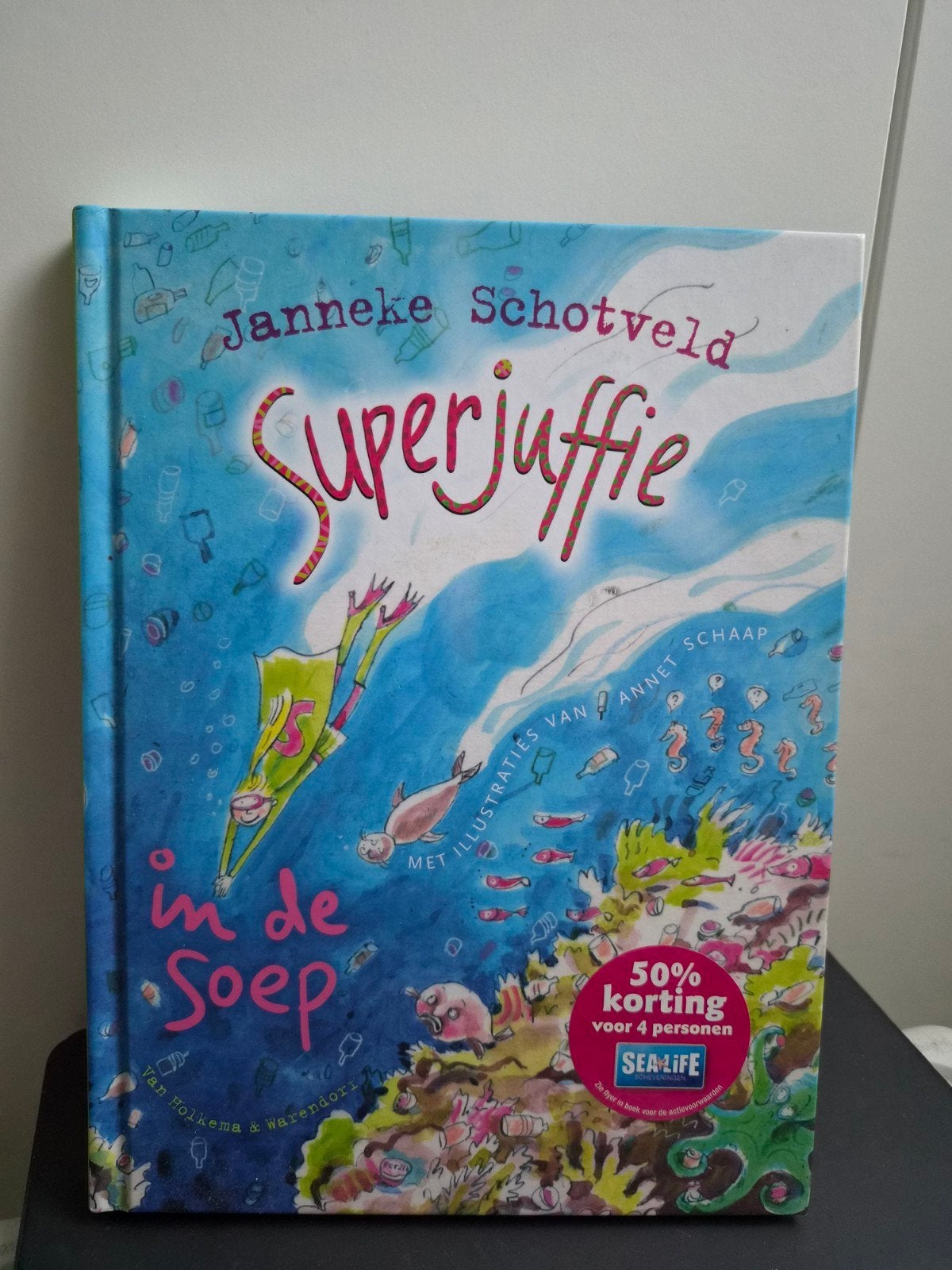 Superjuffie in de Soep - Janneke Schotveld, Ophalen of Verzenden, Zo goed als nieuw