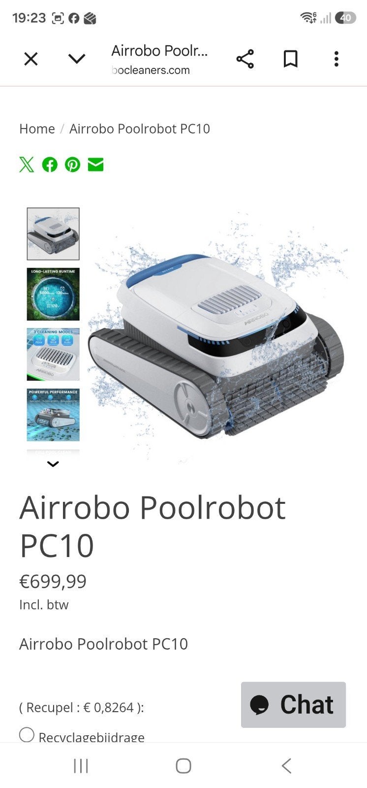 nieuwe draadloze zwembadrobot
ophalen belgie limburg beringe, Tuin en Terras, Zwembad-toebehoren, Ophalen, Nieuw