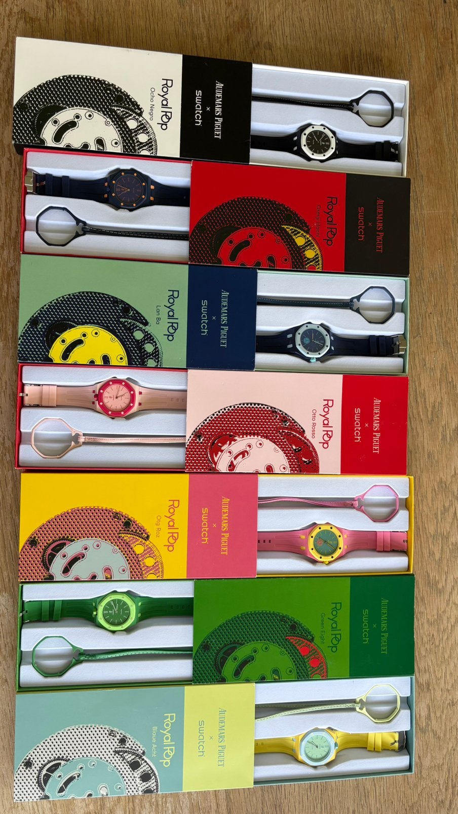 Royal Pop AP X Swatch  2in1, Sieraden, Tassen en Uiterlijk, Ophalen of Verzenden, Nieuw, Kunststof, Overige merken
