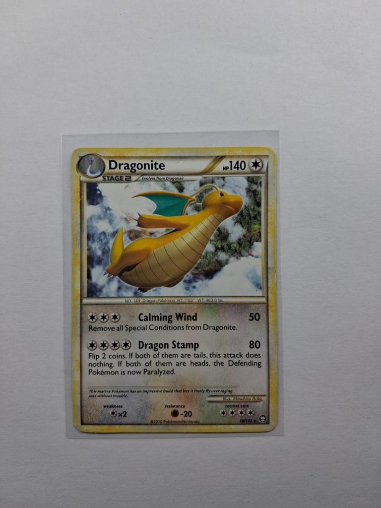 Dragonite pokémon triumphant, Ophalen of Verzenden