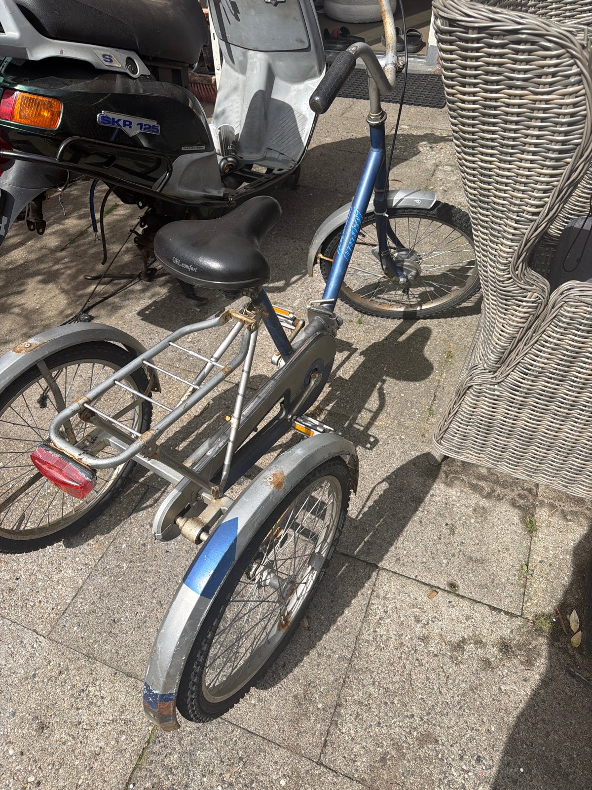 Driewieler fiets voor kinderen - Gebruikt, Ophalen of Verzenden, Gebruikt, Terugtraprem