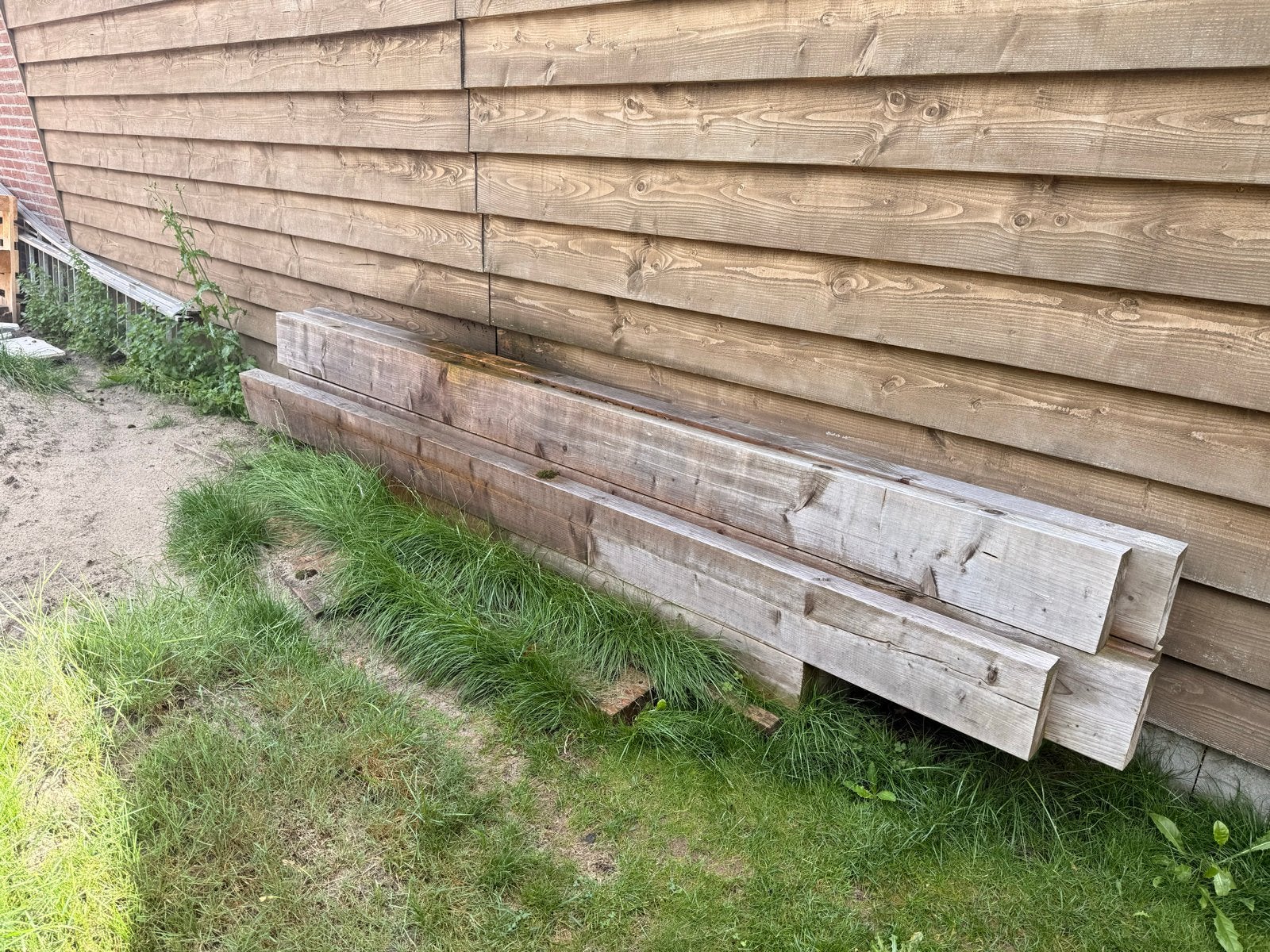 Houten balken 70x200 mm, diverse lengtes, Doe-het-zelf en Verbouw, Ophalen, Gebruikt, 250 tot 300 cm, 50 mm of meer