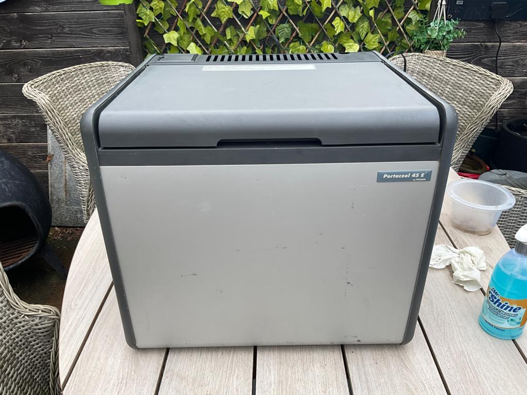 TRISTAR  PORTACOOL 45E Elektrische Koelbox 230V/12V, Caravans en Kamperen, Koelboxen, Ophalen, Gebruikt, Koelbox, Elektrisch