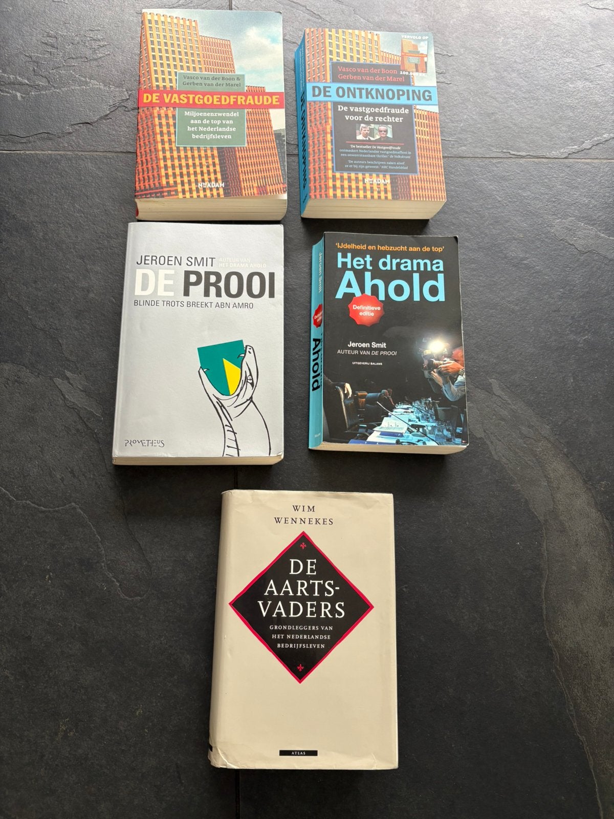Vastgoedfraude, De Prooi diverse boeken, Ophalen of Verzenden, Economie en Marketing