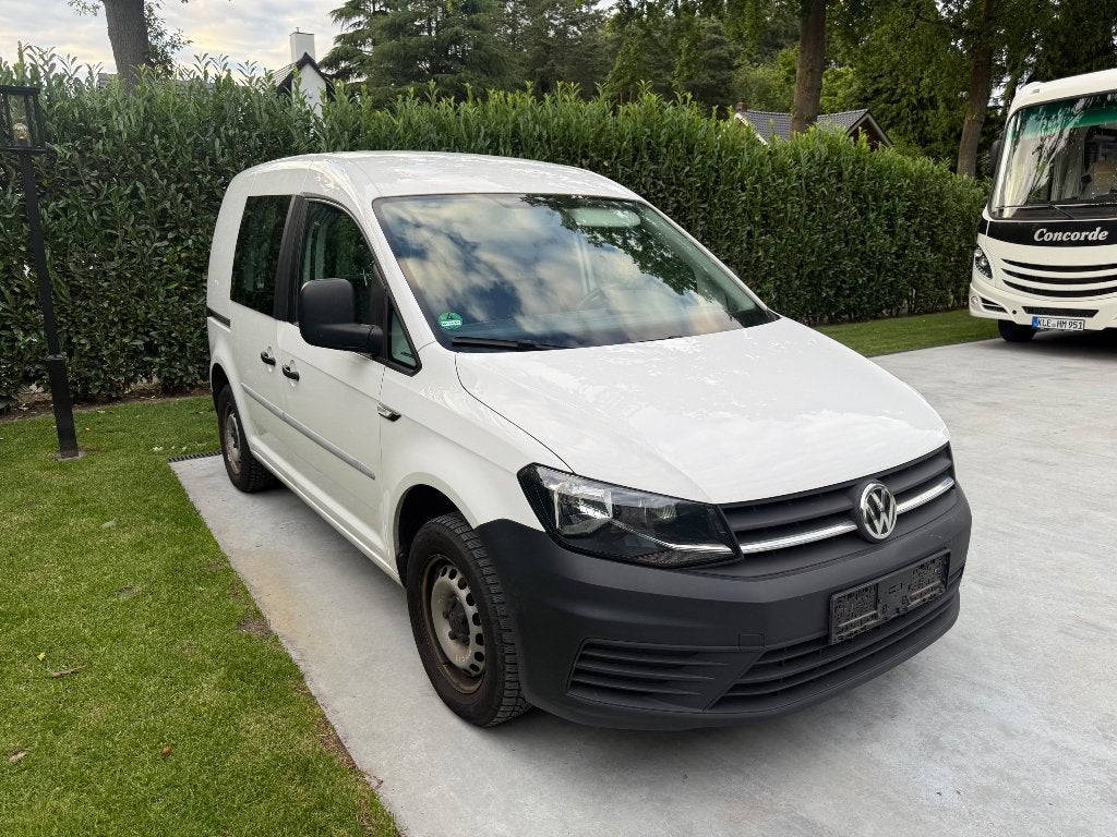 Volkswagen caddy TDI btw 2018 158 km, Auto's, 4 cilinders, Wit, 102 pk, Particulier